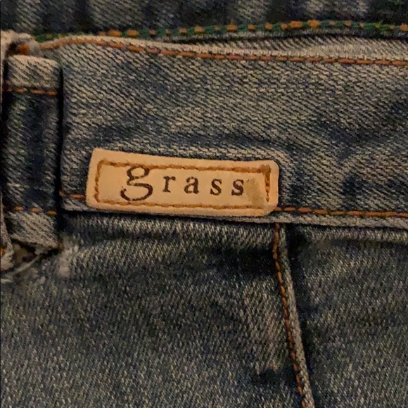 Grass Denim Flare Leg Light Wash Women’s Jeans 30 - Picture 4 of 7